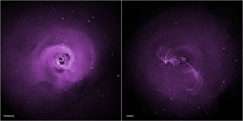 Turbulencias recogidas en Perseo a través de Chandra. Wikimedia Commons